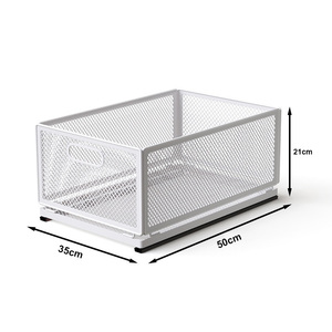 Panier de rangement pour cuisine sous l'armoire, type debout, en métal, pour épices - Product Image 2