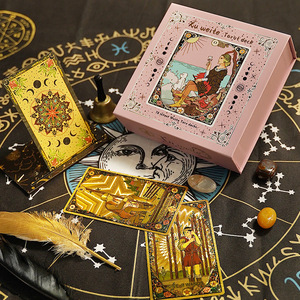 Baraja de <span class=keywords><strong>Tarot</strong></span> Rider-Waite Clásica Auténtica de 12*7cm, Juego de Cartas y Rompecabezas para Principiantes en una Exquisita Caja de Regalo - Product Image 2