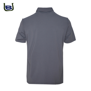 Manga corta de cuello vuelto rápido de secado de lujo para hombre para Polo Logotipo personalizado Impreso Formal Golf Diseño abotonado Tejido <span class=keywords><strong>Fab</strong></span> - Product Image 3