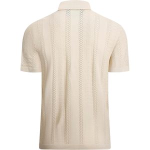 Camisa de Vestir de Punto Personalizada para Hombre, Cuello Camisero, Manga Corta, Transpirable - Product Image 2