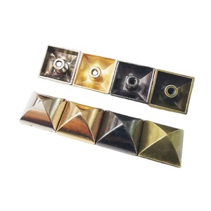 Rivets pyramidaux carrés colorés en alliage 10-12mm durables pour sacs DIY, accessoires vestimentaires, vente en gros usine - Product Image 3