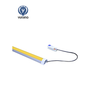 Tube LED haute luminosité 4 pieds (1,1 m) 40W IP20 6500K pour salle blanche et entrepôt, avec construction en alliage d'aluminium