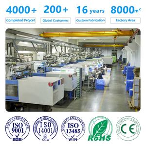 射出成形工場カスタム金型メーカー<span class=keywords><strong>PVC</strong></span> ABSプラスチックパイプクランプ工業用 - Product Image 5