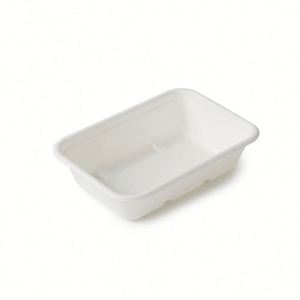 Boîtes alimentaires biodégradables en bagasse de canne à sucre pour plats à emporter - Product Image 3