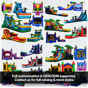 Tobogán inflable para niños, fiesta <span class=keywords><strong>gigante</strong></span>, entretenimiento, gorila, tobogán doble hinchable, tobogán acuático inflable comercial - Product Image 4