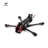 Cadre HGLRC Sector X5/D5 FR - Cadre de drone FPV de 5 pouces compatible avec O3, idéal pour le freestyle et la course