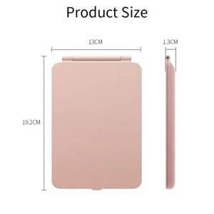 Lighted Travel <b>Make</b> <b>up</b> LED <b>Light</b> Mirror Portable <b>Light</b> <b>up</b> Beauty Makeup Mirror With 3 Color Dimmable Touch Screen - Product Image 3