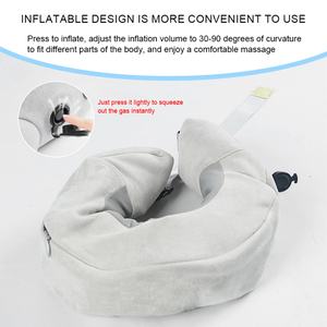 Conception portable pour la relaxation du cou, des épaules et du dos, masseur de cou intelligent à compression pneumatique électrique - Product Image 5