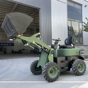 Mini Cargador de Ruedas 4x4 de 800 kg con Certificación CE ISO para Uso Agrícola y de Jardinería, con Batería de Litio - Product Image 2