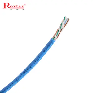 Tedarikçiler devam sağlamak için yüksek kaliteli özelleştirilmiş kategori 6 korumasız twisted çift kablo