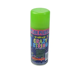 Prezzo di fabbrica Spray per corde per feste sciocche multicolori per la protezione dell'ambiente