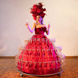 Copa de Martini de Acrílico Sólido, Lujosa e Impermeable, de Gran Capacidad, con Lentejuelas, Accesorio para Actuaciones en Escenario, Ideal para Fiestas de Año Nuevo - Product Image 6