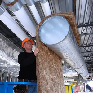Rollo de Aislamiento de Lana de Vidrio Ecológica Marrón de Alta Calidad UET, Ecológico, <span class=keywords><strong>Sin</strong></span> Formaldehído, para América del Norte - Product Image 2