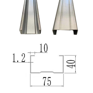 Machine de formage à froid pour la fabrication de poutrelles en acier galvanisé à prix de gros - Product Image 6