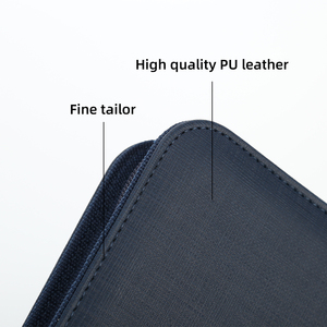 Torson Vente en gros Album Pokemo Classeur à cartes 4 pochettes Capacité de carte de 160 + Logo personnalisable et taille Couverture en PU avec sac à fermeture éclair - Product Image 3