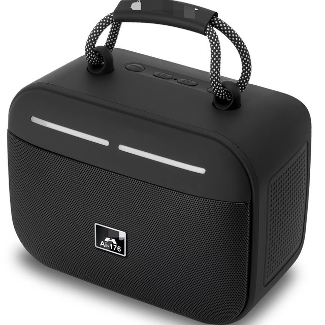 Wireless Bluetooth Speaker Portable Handheld Speaker Ambient Light Sensor Subwoofer Speaker