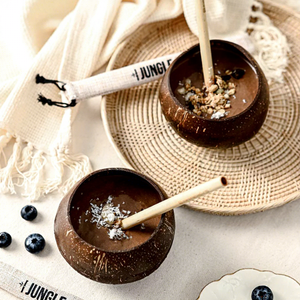 Vaso de Coco de 300 ml, Diseño Rústico Ecológico, Alta Calidad, Cáscara de Coco Natural Eco2go Vietnam - Product Image 3