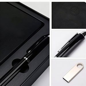 Nuevo Set de Regalo Empresarial Ecológico 2026 con Estética de Lujo Discreto y Moderna, con Bolígrafo y USB, para Inmobiliarias y Entrega de Llaves de Lujo - Product Image 2