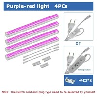 Tube LED T12 100W à spectre complet blanc pour culture de plantes, corps en aluminium IP55, pour semis, légumes et feuilles vertes