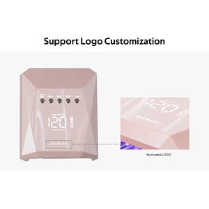 96W Professionelle Kabellose Wiederaufladbare 365/395nm Gel-Härtungslampe mit LCD-Anzeige UV-<span class=keywords><strong>LED</strong></span>-Nagellampe - Product Image 5
