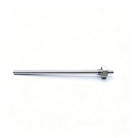 Manchon d'immersion en acier inoxydable pour thermocouple fileté, manchon de sonde de température en métal, type K