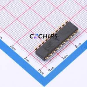 DSIC10TSGER DIP Switch SMD Switch Flat Toggle, Groove Type Single Pole Single Throw 10 Gull Wing Type - Product Image 2