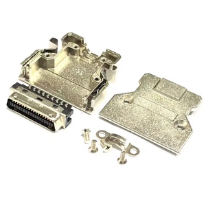 ขั้วต่อ SCSI 36 พิน คุณภาพสูง แบบ MDR ระยะห่างระหว่างพิน 1.27 มม. ชนิดตัวผู้ พร้อมฝาครอบโลหะ แบบเชื่อมต่อสายด้วยการบัดกรี - Product Image 4