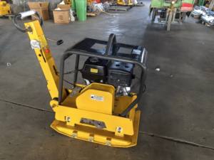 Moteur essence/diesel HZR330 Compacteur de sol vibrant bidirectionnel avec plaque 480x550mm et puissance 13HP pour le compactage de route en bordure - Product Image 4