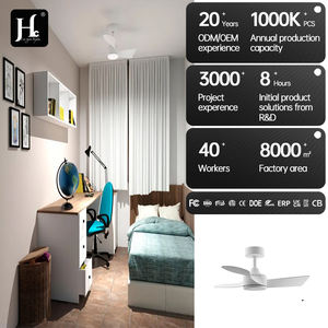 Ventilador de Techo Moderno Decorativo para el Hogar de 42/52 Pulgadas, Ventilador de Techo Blanco con 3 Aspas de ABS, Incluye Control Remoto - Product Image 5