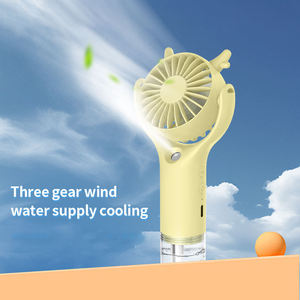 Mini ventilador de escritorio multifuncional portátil, plegable, recargable por USB, para exteriores. - Product Image 1