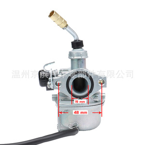 คาร์บูเรเตอร์รถจักรยานยนต์ Bajaj100 สำหรับ Bajaj 100 Ct100 แบบท่อโค้ง อะไหล่ทดแทนรถจักรยานยนต์ ใหม่จากเวินโจว - Product Image 5
