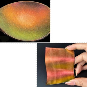 ผงสีมุกเมทัลลิก Chameleon Cross-Border Hot Metal Pearl Pigment พร้อมผงมุกแบบมุมเฉียง 10 กรัม สำหรับใช้กับพลาสติกและยาง - Product Image 1