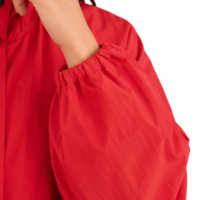 Blouson bomber oversize pour femme, col montant, léger, coupe-vent, résistant à l'eau, doublure en nylon, style shacket, vêtement d'extérieur pour l'automne