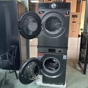 Séchoir et Lave-linge Empilables Intelligents à Chargement Frontal Grande Capacité pour Usage Domestique et Commercial avec Poignée - Product Image 6
