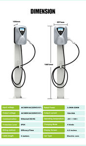 สถานีชาร์จ AC สำหรับ3.5KW <span class=keywords><strong>รถ</strong></span>ยนต์ไฟฟ้า7KW 11KW 22KW สำหรับบ้านสำนักงานถนนลาน<span class=keywords><strong>จอด</strong></span><span class=keywords><strong>รถ</strong></span>ที่ตั้งเชิงพาณิชย์ - Product Image 5