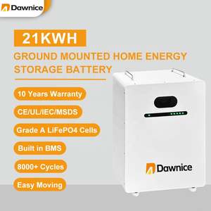 51.2V 300Ah Batterie murale au sol 15kwh Système d'énergie solaire Stockage de l'énergie solaire 20kwh 400ah Batterie lithium-fer-phosphate - Product Image 1