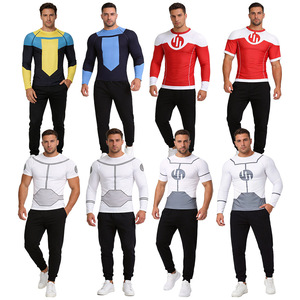 Invincible Boy Men's Breathable <b>T</b>-<b>Shirt</b> <b>Polyester</b> Knitted Fit Summer 2026 Cross-border Apparel - Product Image 3