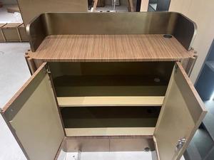 Factory Direct Sales Cash Counter Small Shop Beauty <b>Salon</b> Hotel Hair <b>Salon</b> Reception <b>Desk</b> Custom Design Minimalist Modern - Product Image 5