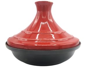 Offre Spéciale bonne qualité tagine marmite de cuisson en fonte émaillée tagine avec couvercle fermé - Product Image 1