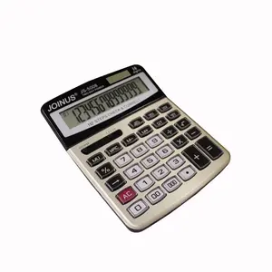 Factory Direct New Arrival 14 Digits Solar Desktop Electronic Calculator With 112 Check And Correct Function