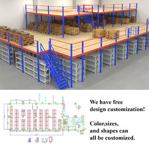מתלה תעשייתית תעשייתית 20-5000 מ "ר ברזל רצפה מרזאנין פלדה מטר - Product Image 3
