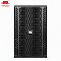 Haut-parleur d'extérieur 12 pouces 400W RMS 123dB IP56 en polyurée avec boîtier en bouleau pour stades, places publiques et événements