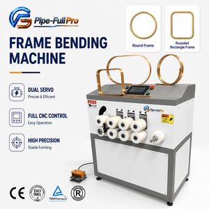 CNC Frame Bending Machine Dual Servo Single Way Aluminum Profile Bending Machine for <b>Mirror</b> Frame Photo Frame Picture Frame - Product Image 1