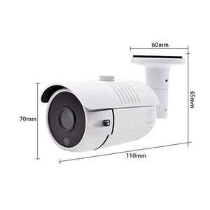 Boîtier métallique étanche IP66 pour caméra de sécurité CCTV / caméra, boîtier extérieur avec LED IR pour caméra de sécurité à balle - Product Image 6