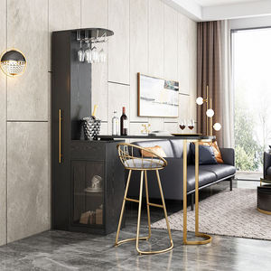 Gabinete de vino moderno, muebles y Mostrador de <span class=keywords><strong>bar</strong></span>, Mostrador de <span class=keywords><strong>Bar</strong></span> alto para el hogar - Product Image 5