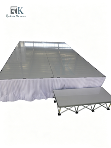 Plexiglass Panel <b>Stage</b> Lightweight <b>Stage</b> Event Concert Portable <b>Stage</b> Folding Aluminum Alloy Wedding <b>Stage</b> <b>Platform</b> for Event - Product Image 1