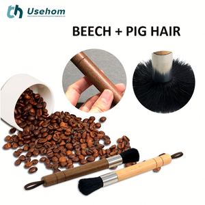 Eco-Friendly Coffee Machine Cleaning Brushes - Recyclable Pig Hair for Sustainable Maintenance - Product Image 4