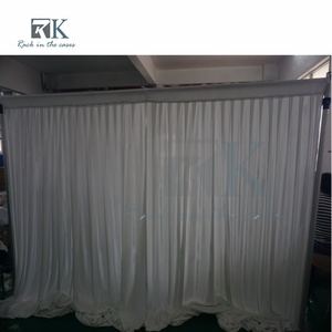 Easy Install Pipe and Drape Kit Backdrop for Trade show Booth Wedding Decor - Product Image 4