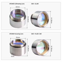 Lentille de focalisation Raysoar D37 C100 F150 F200, lentille de collimation de focalisation laser pour tête de découpe laser Raytools BM115 BT240S