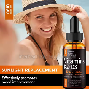 Ausreson OEM Organic Vitamin D3 K2 Drops Omeg 3 5000 IU Vitamin D3 Liquid for Faster Absorption & Immune Support - Product Image 5